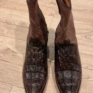 Genuine Leather Western Boots for Men